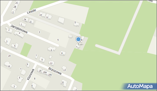 Bojano, Świerkowa, 8A, mapa Bojano