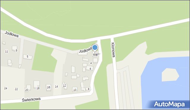 Borków, Świerkowa, 2, mapa Borków
