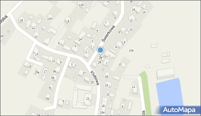 Broszkowice, Świerkowa, 2a, mapa Broszkowice