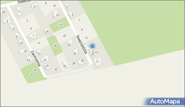 Bugaj, Swarzędzka, 15, mapa Bugaj