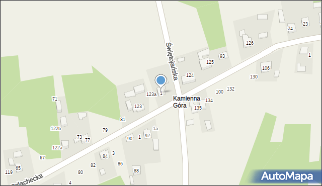 Chełm, Świętojańska, 1, mapa Chełma