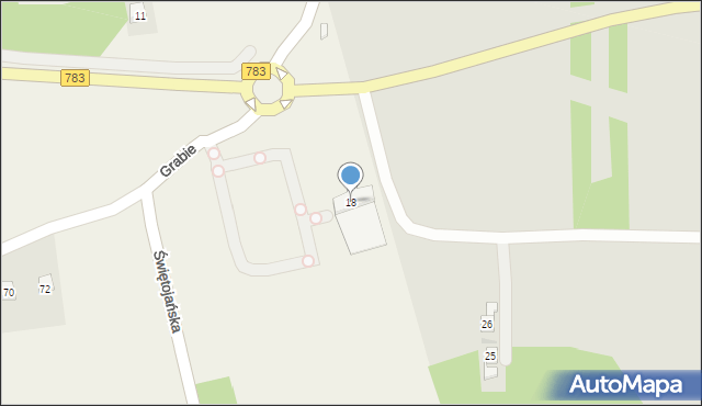 Chełm, Świętojańska, 18, mapa Chełma