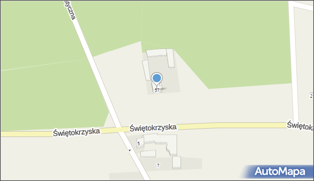 Chełmce, Świętokrzyska, 57, mapa Chełmce