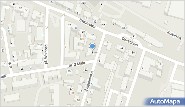 Chełmno, Świętojerska, 2, mapa Chełmno