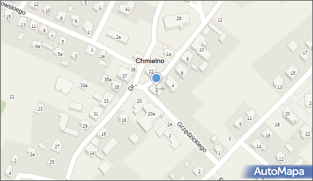 Chmielno, Świętopełka, 2, mapa Chmielno