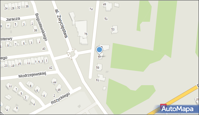 Ciechanów, św. Maksymiliana Marii Kolbego, 57, mapa Ciechanów