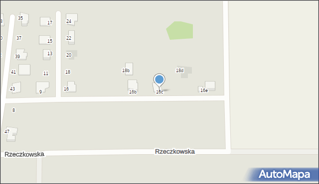 Ciechanów, Świętej Rodziny, 16c, mapa Ciechanów