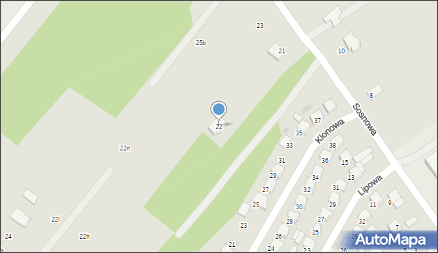 Ciechanowiec, Świerkowa, 22, mapa Ciechanowiec