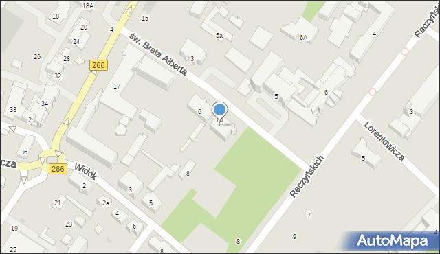 Ciechocinek, św. Brata Alberta, 10/12, mapa Ciechocinek