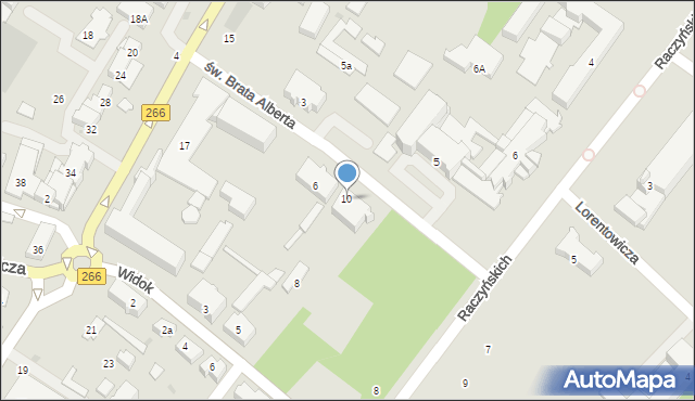 Ciechocinek, św. Brata Alberta, 10, mapa Ciechocinek