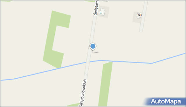 Cyganka, Świętochowskich, 25, mapa Cyganka