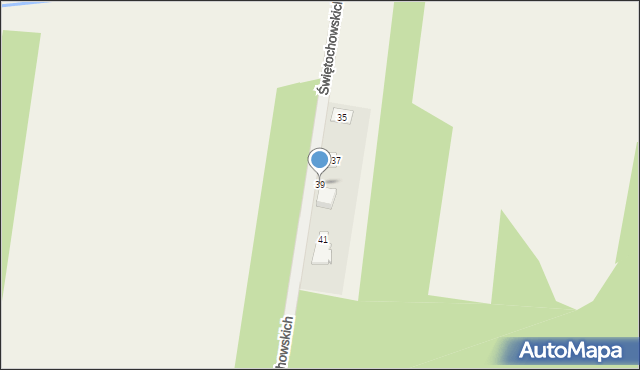 Cyganka, Świętochowskich, 39, mapa Cyganka