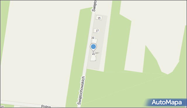 Cyganka, Świętochowskich, 41, mapa Cyganka