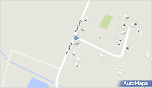 Czerwionka-Leszczyny, Swobody, 20a, mapa Czerwionka-Leszczyny