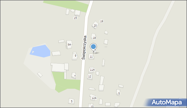 Daleszyce, Świętokrzyska, 16, mapa Daleszyce