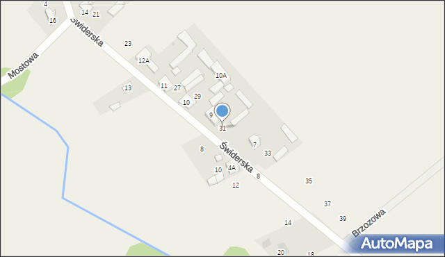 Dobrzyniec, Świderska, 31, mapa Dobrzyniec