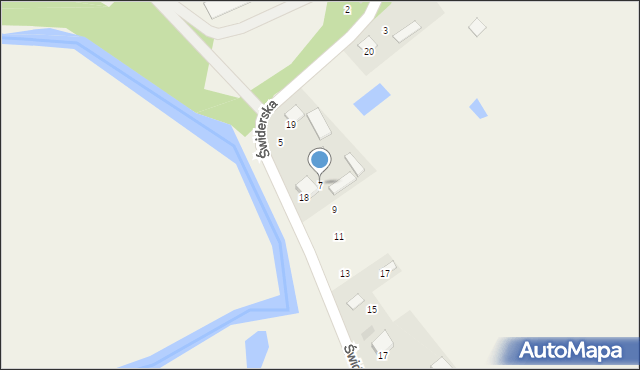 Dobrzyniec, Świderska, 7, mapa Dobrzyniec