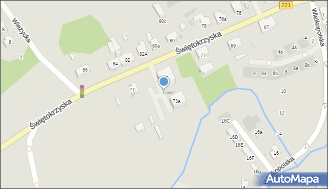 Gdańsk, Świętokrzyska, 83, mapa Gdańska