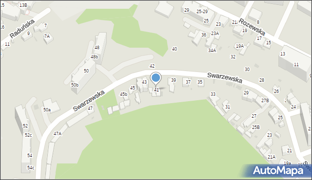 Gdynia, Swarzewska, 41, mapa Gdyni