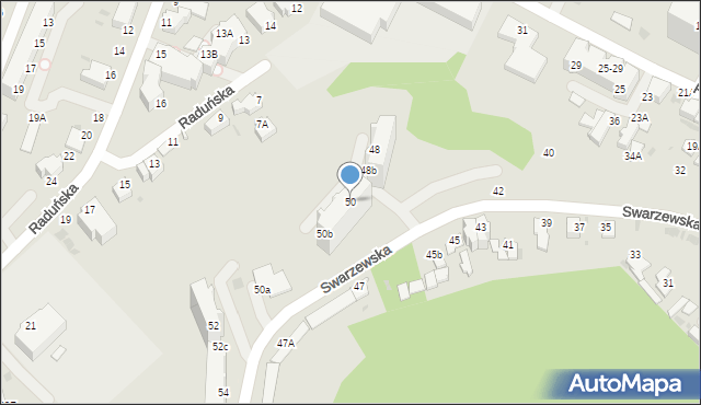 Gdynia, Swarzewska, 50, mapa Gdyni