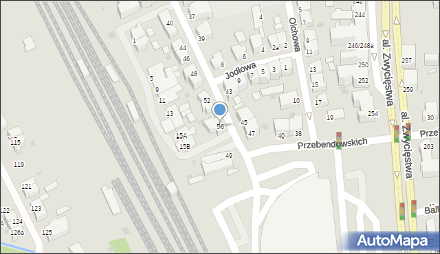 Gdynia, Świerkowa, 56, mapa Gdyni