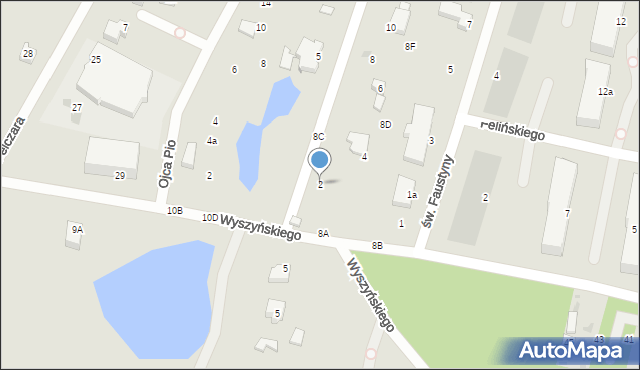 Gdynia, św. Antoniego, 2, mapa Gdyni