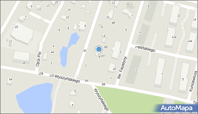 Gdynia, św. Antoniego, 4, mapa Gdyni