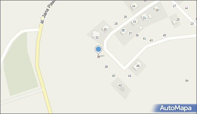 Godziszewo, Święta Góra, 36, mapa Godziszewo