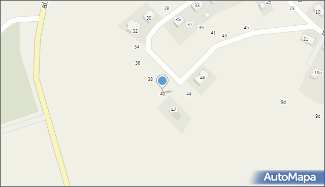 Godziszewo, Święta Góra, 40, mapa Godziszewo