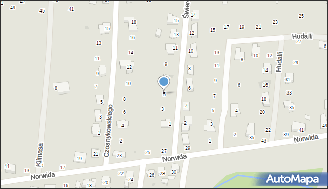 Gogolin, Świerca Piotra, 5, mapa Gogolin