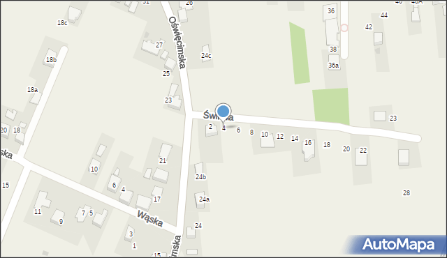 Gorzów, Świnna, 4, mapa Gorzów