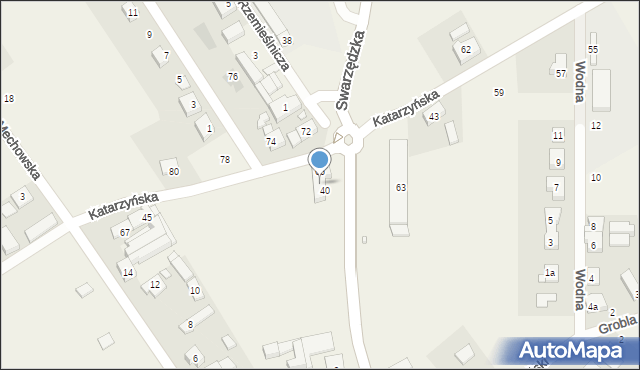 Gruszczyn, Swarzędzka, 45, mapa Gruszczyn