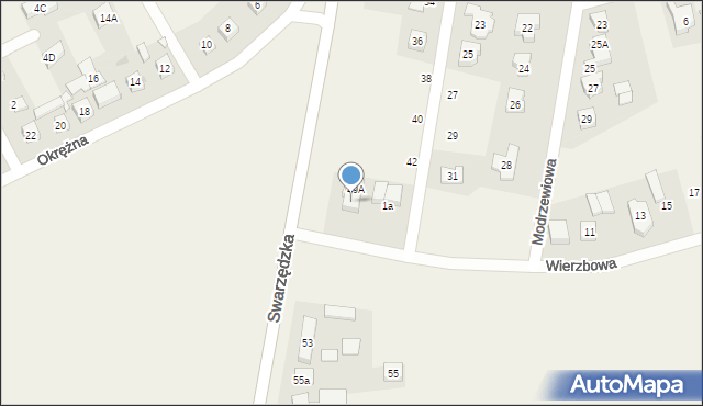 Gruszczyn, Swarzędzka, 49B, mapa Gruszczyn