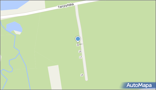 Grzegorzewice, Świerkowa, 21, mapa Grzegorzewice