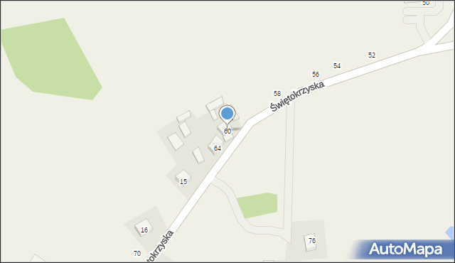 Grzymałków, Świętokrzyska, 60, mapa Grzymałków