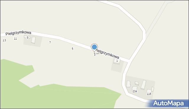 Jadowniki, św. Anny, 3, mapa Jadowniki