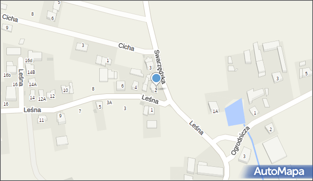 Janikowo, Swarzędzka, 1, mapa Janikowo