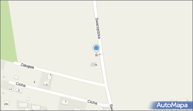 Janikowo, Swarzędzka, 9b, mapa Janikowo