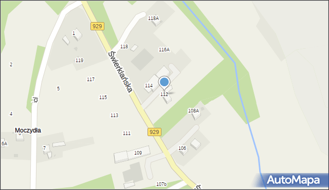 Jankowice, Świerklańska, 112, mapa Jankowice