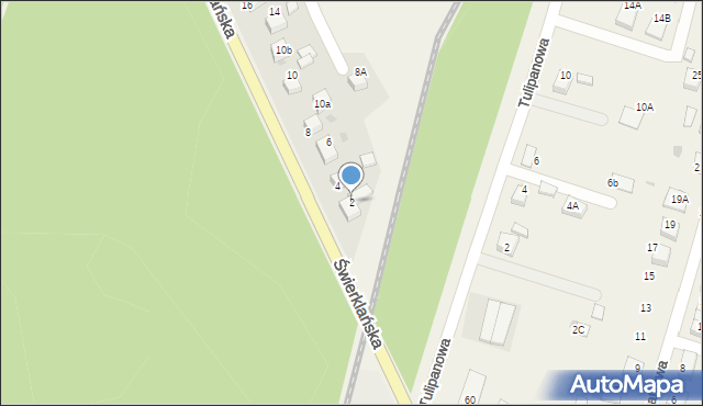 Jankowice, Świerklańska, 2, mapa Jankowice