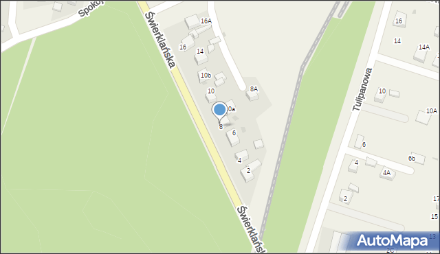 Jankowice, Świerklańska, 8, mapa Jankowice