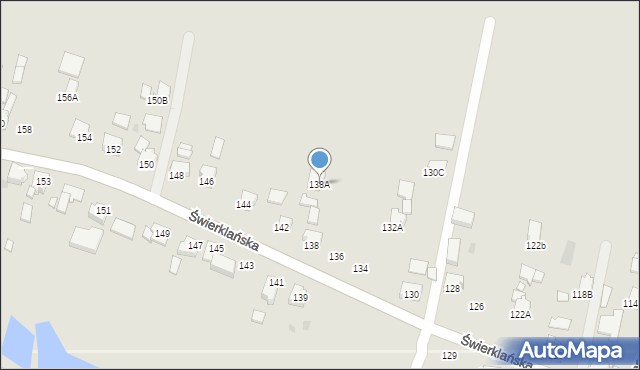 Jastrzębie-Zdrój, Świerklańska, 138A, mapa Jastrzębie-Zdrój