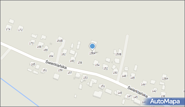 Jastrzębie-Zdrój, Świerklańska, 156A, mapa Jastrzębie-Zdrój