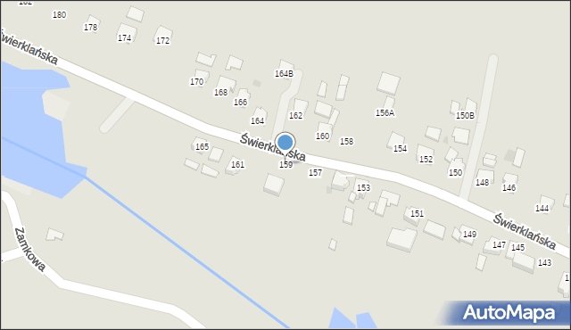 Jastrzębie-Zdrój, Świerklańska, 159, mapa Jastrzębie-Zdrój