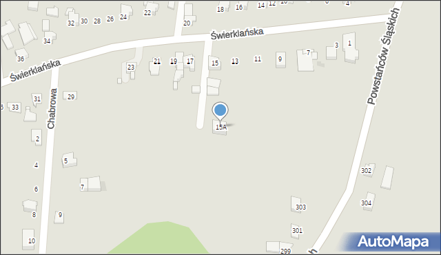 Jastrzębie-Zdrój, Świerklańska, 15A, mapa Jastrzębie-Zdrój