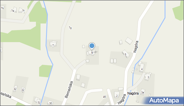 Jugów, Świętojańska, 6, mapa Jugów