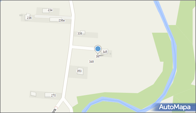 Kacwin, św. Anny, 347, mapa Kacwin