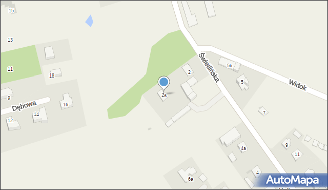 Kajkowo, Świetlińska, 2a, mapa Kajkowo