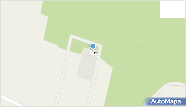 Kalisz, św. Rocha, 41E, mapa Kalisza