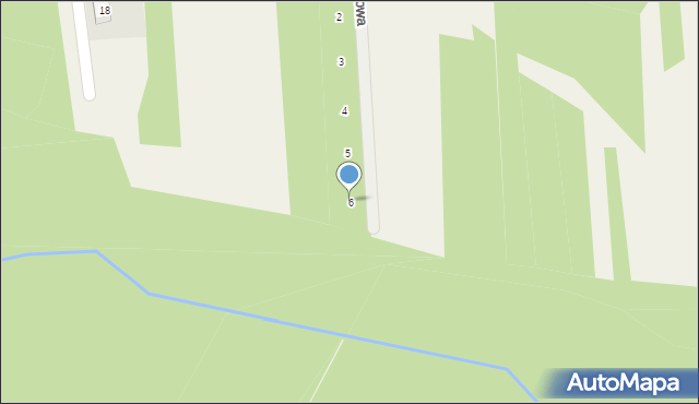 Kąty Walichnowskie, Świerkowa, 6, mapa Kąty Walichnowskie